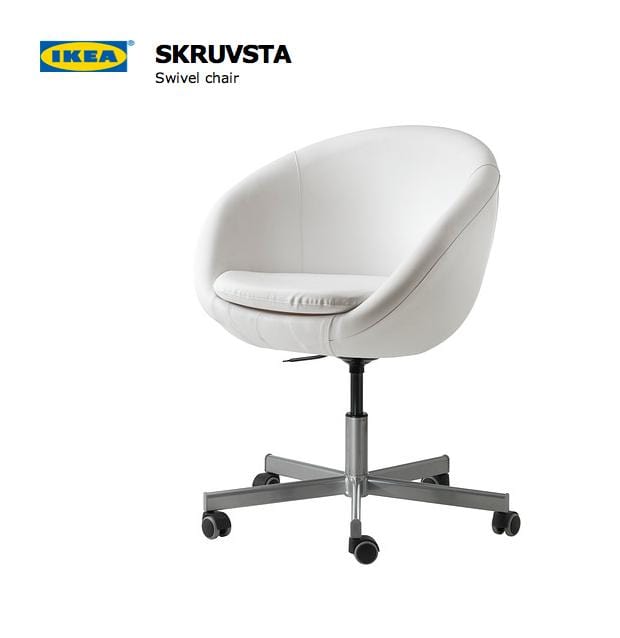 Rockin Cushions IKEA Skruvsta IKEA SKRUVSTA Chair Slip Cover, Light Brown Faux Cow Hide